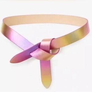 NWT Isabel Marant PINK ‘Lecce’ metallic belt